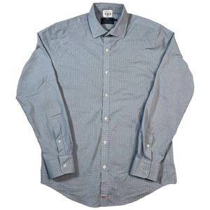 VINEYARD VINES PERFORMANCE Shirt Men's M Check Button Up Long Sleeve Slim Fit